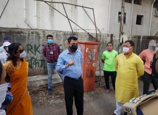 नगर विकास प्रधान सचिवांनी केली विविध भागांची पाहणी