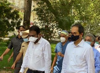 नेस्को कोरोना काळजी केंद्राची मुख्यमंत्री उद्धव ठाकरे यांनी केली पाहणी