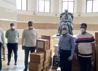 सीएसआर निधीतून जे.जे. रुग्णालयाला पालकमंत्री अस्लम शेख यांच्या हस्ते ५० व्हेंटिलेटर सुपूर्द