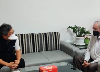 जपानच्या वाणिज्यदूतांनी घेतली उद्योगमंत्र्यांची भेट