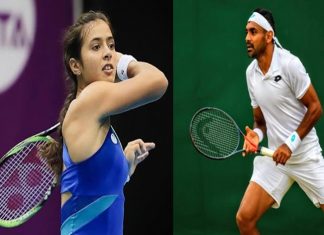 टेनिसपटू अंकिता रैना आणि दिविज शरण यांची अर्जुन पुरस्कारासाठी शिफारस