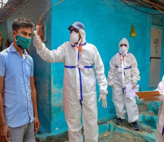 ५४८ वैद्यकीय कर्मचाऱ्यांना नोवेल कोरोना विषाणूचा संसर्ग