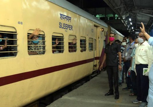 नागपूरहून लखनऊसाठी श्रमिक स्पेशल रेल्वे रवाना