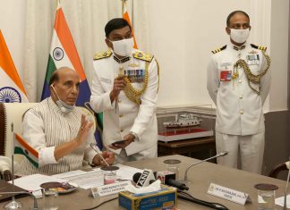 स्वदेश निर्मित जहाजे आत्मनिर्भरतेचे आणि सागरी सुरक्षा वृद्धिंगत होण्याचे प्रतिक : राजनाथ सिंह