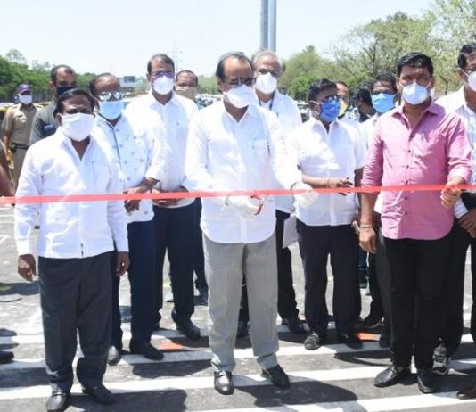 उपमुख्यमंत्री अजित पवार यांच्या हस्ते औंध – रावेत या उडडाणपुलाचे लोकार्पण