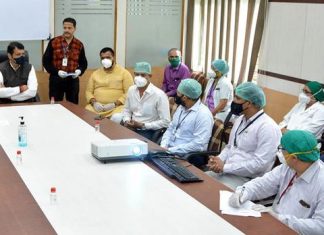 विधानसभेचे विरोधी पक्षनेते देवेंद्र फडणवीस यांची यशवंतराव चव्हाण स्मृती रुग्णालयाला भेट