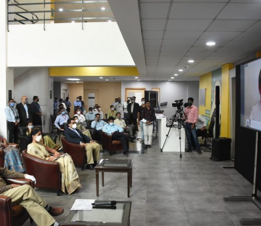 हिंजवडी येथील कोविड आरोग्य केंद्राचा ऑनलाईन शुभारंभ