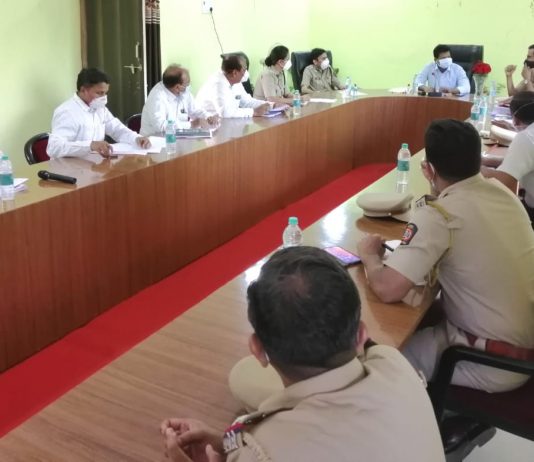 राज्य राखीव पोलीस बलातील कोरोना प्रतिबंधासाठी सर्वतोपरी सहकार्य : जिल्हाधिकारी नवल किशोर राम