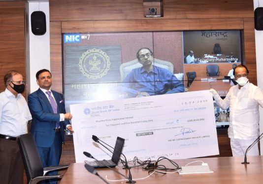 मुंबई-पुणे एक्स्प्रेस वे टोलवसुली अधिकारापोटी ‘आयआरबी’कडून ‘एमएसआरडीसी’ला ६ हजार ५०० कोटींचा पहिला हप्ता प्रदान