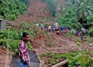 दक्षिण आसाममधल्या हैलाकांडी जिल्ह्यात भूस्खलन