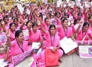 कोल्हापूरात आशा वर्करना मारहाण