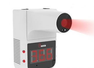 झेस्टाने वॉलमाउंट ऑटोमॅटिक थर्मोमीटर केले सादर