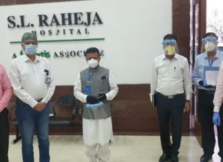 अन्न व औषध प्रशासन मंत्री डाॅ. राजेंद्र शिंगणे यांनी दिली रूग्णालयांना भेट