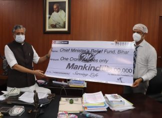 मॅनकाइंड फार्मा कंपनीने आसाम आणि बिहार पूरग्रस्तांसाठी २ कोटी रुपयांची देणगी