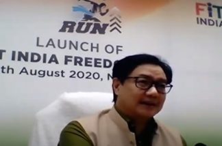 केंद्रिय क्रीडा मंत्रालयाच्या देशव्यापी फिट इंडिया फ्रीडम रन चा उद्यापासून शुभारंभ