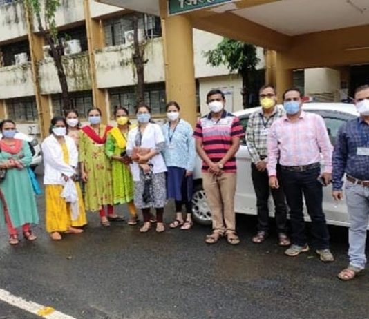 समान कामासाठी समान वेतन द्या अशी आरबीएसके संस्थेचे वैद्यकीय अधिकारी संघटनेची मागणी