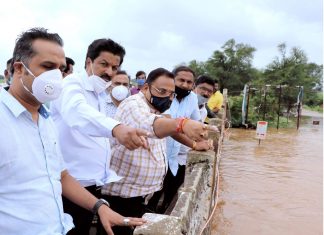 महापुराची स्थिती निर्माण होऊ नये यासाठी महाराष्ट्र व कर्नाटक राज्यांमध्ये समन्वय – राज्यमंत्री राजेंद्र पाटील-यड्रावकर