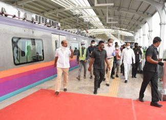 उपमुख्यमंत्री अजित पवार यांनी केली पुणे मेट्रोच्या कामाची पाहणी