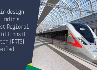 भारताच्या पहिल्या आरआरटीएस रेल्वेची पहिली झलक