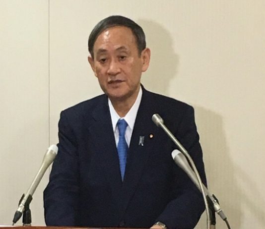 जपानमध्ये पंतप्रधानपदाचे उमेदवार म्हणून योशिहीदे सुगा याचं नाव निश्चित