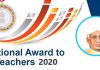 अहमदनगर जिल्ह्यातल्या जिल्हा परिषदेचे शिक्षक नारायण चंद्रकांत मंगलाराम यांना राष्ट्रीय शिक्षक पुरस्कार