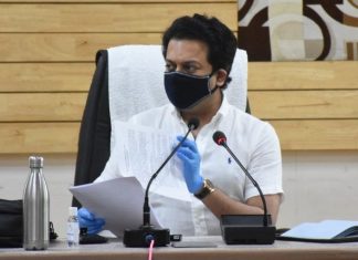 अतिवृष्टीने पिकांच्या झालेल्या नुकसानीचे पंचनामे प्रशासनाने 48 तासात पूर्ण करावेत – पालकमंत्री अमित देशमुख