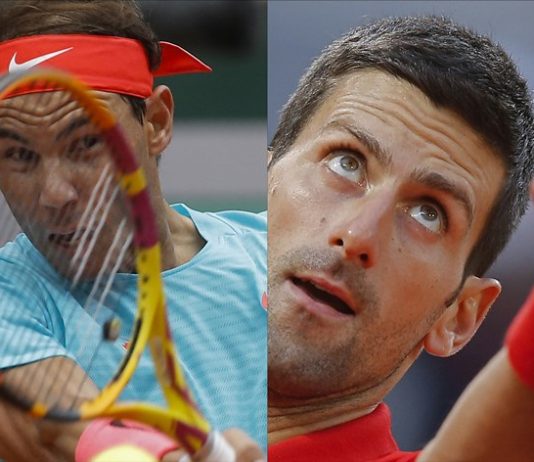 फ्रेंच खुल्या टेनिसमध्ये पुरुष एकेरीच्या अंतिम फेरीत राफेल नदाल आणि नोवाक जोकोविच आमने सामने