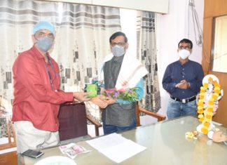 आयुष विभागीय कार्यालयात राष्ट्रीय आयुर्वेद दिन साजरा