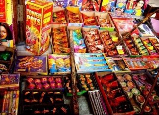 हवेची गुणवत्ता पातळी ‘खराब’ असलेल्या शहरांमध्ये येत्या ३० तारखेपर्यंत फटाके विक्री आणि वापरावर बंदी