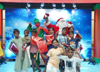 जुनून सामाजिक संस्थेच्या मुलांनी लुटला ख्रिसमसचा आनंद