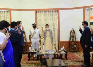 स्काऊट आणि गाईडचे मुख्य आश्रयदाते म्हणून राज्यपालांचे पदग्रहण