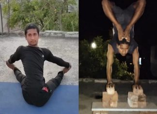 राज्यस्तरीय योगासन स्पर्धेत उस्मानाबादच्या रुद्राक्ष बिराजदारला सुवर्णपदक