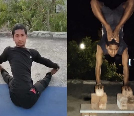 राज्यस्तरीय योगासन स्पर्धेत उस्मानाबादच्या रुद्राक्ष बिराजदारला सुवर्णपदक