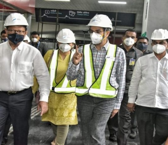 मुंबई मेट्रोची कामं दर्जेदार असावित आणि ती निर्धारित वेळेत पूर्ण करावीत – मुख्यमंत्री