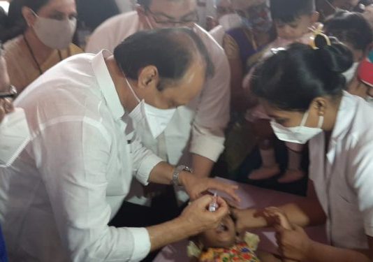 पाच वर्षापर्यंतच्या प्रत्येक बालकाला पोलिओ लस द्यावी, लसीकरणापासून राज्यात एकही बालक वंचित राहू नये – उपमुख्यमंत्री अजित पवार