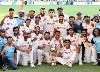 ब्रिस्बेन इथल्या चौथ्या आणि अंतिम कसोटी क्रिकेट सामन्यात भारताचा विजय