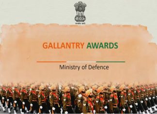 राष्ट्रपतींकडून ४५५ शौर्य पुरस्कारांची घोषणा; गल्वान खोऱ्यात वीरमरण आलेले शहीद बी. संतोष बाबू यांना मरणोत्तर महावीर चक्र सन्मान