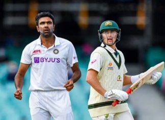 पावसाने बाधित तिसऱ्या क्रिकेट कसोटीत ऑस्ट्रेलियाच्या पहिल्या डावात २ गडी बाद १६६ धावा