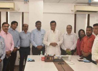 महसूलमंत्री बाळासाहेब थोरात यांच्याकडून मंत्रालय आणि विधिमंडळ वार्ताहर संघाच्या नूतन कार्यकारिणीचे अभिनंदन