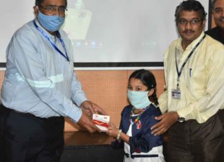 मंत्रालयात राज्यस्तरीय अंकनाद पाढे पाठांतर स्पर्धेचे पारितोषिक वितरण संपन्न