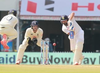 चेन्नई क्रिकेट कसोटीमध्ये दुसऱ्या दिवस अखेर भारताकडे २४९ धावांची आघाडी