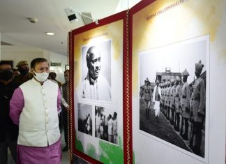 स्वातंत्र्याच्या अमृत महोत्सवी वर्षानिमित्त विशेष प्रदर्शनाचं प्रकाश जावडेकर यांच्या हस्ते उद्घाटन