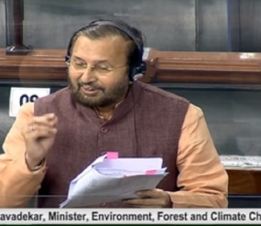 पॅरिस करारांतर्गत पर्यावरण संतुलनासाठी निश्चित केलेलं लक्ष्य भारत लवकरच साध्य करेल – प्रकाश जावडेकर