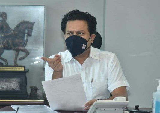 नळजोडणीच्या कामांबाबत परिपूर्ण आराखडा तयार करण्याचे सांस्कृतिक कार्यमंत्री अमित देशमुख यांचे निर्देश