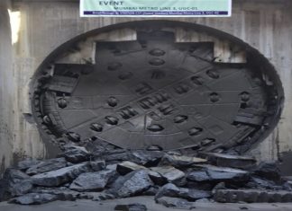 मेट्रो-३च्या पॅकेज-१चे ९६ टक्के भुयारीकरण पूर्ण