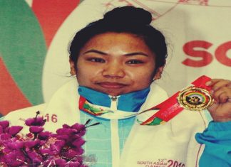 आशियाई वेटलिफ्टिंग स्पर्धेत माजी विश्वविजेती मीराबाई चानू करणार भारताचं नेतृत्व