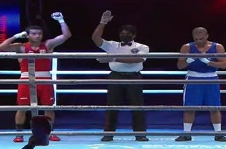 आशियाई मुष्टियुद्ध स्पर्धेत नादीर ओदाहला हरवून शिव थापा याची सलग पाचव्या पदकाची निश्चिती