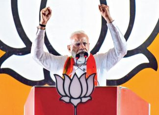 केंद्रात नरेंद्र मोदी सरकारला सात वर्ष पूर्ण झाल्याबद्दल भाजपा सेवा दिवस संपूर्ण देशभर साजरा