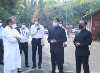 महाराष्ट्र दिनानिमित्त उपमुख्यमंत्री अजित पवार यांच्या हस्ते पुण्यात ध्वजारोहण