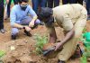 पर्यावरण दिनानिमित्त वरळीत मंत्री आदित्य ठाकरे यांच्या हस्ते वृक्षारोपण